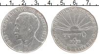 Продать Монеты Куба 1 песо 1953 Серебро