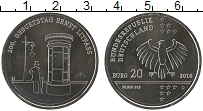 Продать Монеты ФРГ 20 евро 2016 Серебро