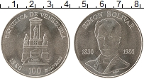 Продать Монеты Венесуэла 100 боливар 1980 Серебро