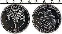 Продать Монеты Барбадос 50 долларов 1984 Серебро