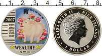 Продать Монеты Ниуэ 1 доллар 2007 Серебро