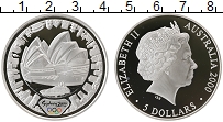 Продать Монеты Австралия 5 долларов 2000 Серебро