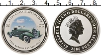 Продать Монеты Острова Кука 2 доллара 2006 Серебро
