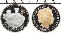 Продать Монеты Каймановы острова 5 долларов 2006 Серебро