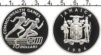 Продать Монеты Ямайка 10 долларов 1986 Серебро