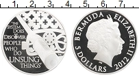 Продать Монеты Бермудские острова 5 долларов 2012 Серебро