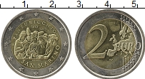 Продать Монеты Сан-Марино 2 евро 2013 Биметалл