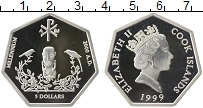 Продать Монеты Острова Кука 5 долларов 1999 Серебро