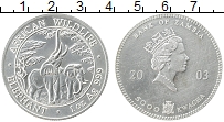 Продать Монеты Замбия 5000 квач 2003 Серебро