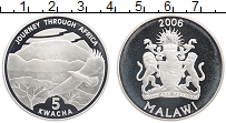 Продать Монеты Малави 5 квач 2006 Серебро