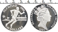Продать Монеты Соломоновы острова 10 долларов 1991 Серебро