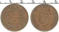 Продать Монеты Индия 1/4 анны 1941 Медь