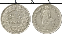 Продать Монеты Швейцария 1/2 франка 1939 Серебро