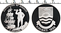 Продать Монеты Кирибати 5 долларов 1996 Серебро