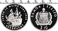 Продать Монеты Самоа 10 долларов 1996 Серебро