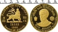 Продать Монеты Эфиопия 100 долларов 1966 Золото