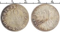 Продать Монеты Женева 10 сентим 1847 Серебро