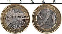 Продать Монеты Финляндия 5 евро 2016 Биметалл