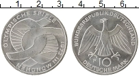 Продать Монеты ФРГ 10 марок 1972 Серебро