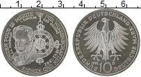 Продать Монеты ФРГ 10 марок 1992 Серебро