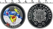 Продать Монеты Андорра 10 динерс 2007 Серебро