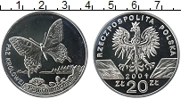 Продать Монеты Польша 20 злотых 2001 Серебро