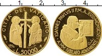 Продать Монеты Ватикан 50000 лир 1996 Золото