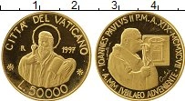 Продать Монеты Ватикан 50000 лир 1997 Золото