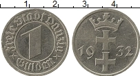 Продать Монеты Данциг 1 гульден 1932 Никель