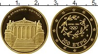 Продать Монеты Греция 100 евро 2004 Золото
