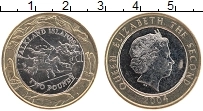 Продать Монеты Фолклендские острова 2 фунта 2004 Биметалл