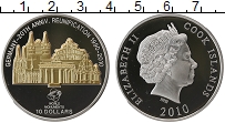 Продать Монеты Острова Кука 10 долларов 2010 Серебро