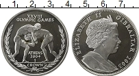Продать Монеты Гибралтар 1 крона 2003 Серебро
