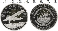 Продать Монеты Либерия 20 долларов 2000 Серебро