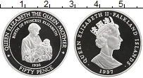 Продать Монеты Фолклендские острова 50 пенсов 1997 Серебро