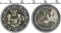 Продать Монеты Мальта 2 евро 2017 Биметалл