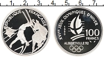 Продать Монеты Франция 100 франков 1990 Серебро