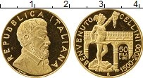 Продать Монеты Италия 50000 лир 2000 Золото