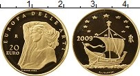 Продать Монеты Италия 20 евро 2009 Золото