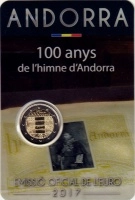 Продать Монеты Андорра 2 евро 2017 Биметалл