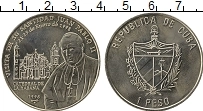 Продать Монеты Куба 1 песо 1998 Медно-никель