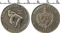 Продать Монеты Куба 1 песо 1983 Медно-никель