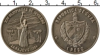 Продать Монеты Куба 1 песо 1983 Медно-никель