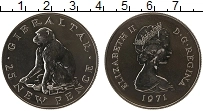 Продать Монеты Гибралтар 25 пенсов 1971 Медно-никель