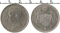 Продать Монеты Бельгия 20 франков 1934 Серебро