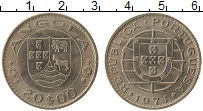 Продать Монеты Ангола 20 эскудо 1971 Медно-никель