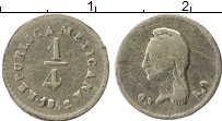 Продать Монеты Мексика 1/4 реала 1843 Серебро
