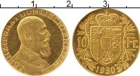 Продать Монеты Лихтенштейн 10 франков 1930 Золото