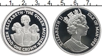 Продать Монеты Остров Мэн 1 крона 1985 Серебро