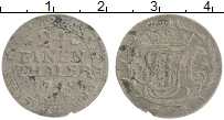 Продать Монеты Анхальт-Зербст 1/24 талера 1749 Серебро